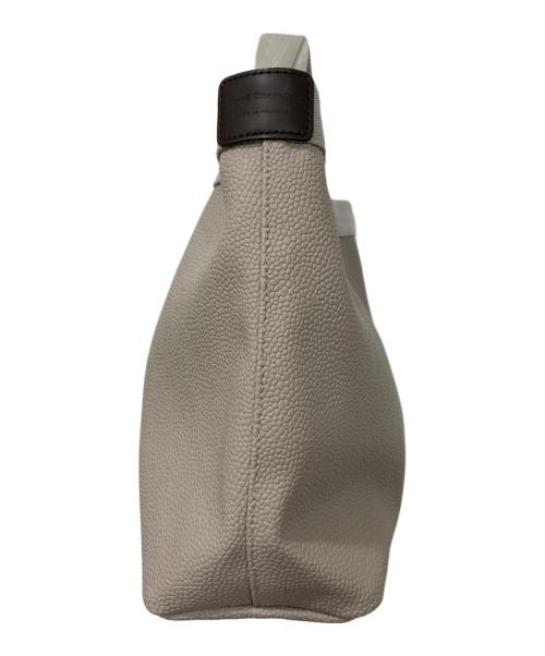 Herve Chapelier（エルベシャプリエ）Herve Chapelier (エルベシャプリエ) コーテッドキャンバススクエアトートB5サイズ(M) マスティック×シルバーの古着・服飾アイテム