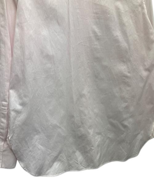 GALERIE VIE（ギャルリーヴィー）GALERIE VIE (ギャルリーヴィー) コットンツイル スタンドカラーシャツ ピンク サイズ:FREEの古着・服飾アイテム