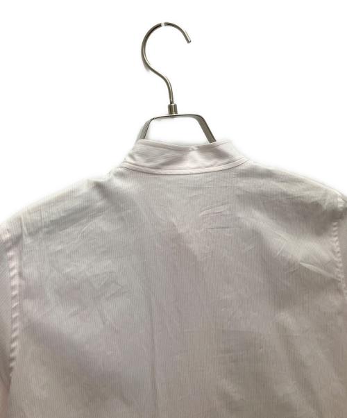 GALERIE VIE（ギャルリーヴィー）GALERIE VIE (ギャルリーヴィー) コットンツイル スタンドカラーシャツ ピンク サイズ:FREEの古着・服飾アイテム