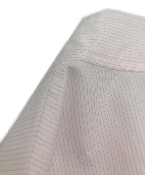 GALERIE VIE（ギャルリーヴィー）GALERIE VIE (ギャルリーヴィー) コットンツイル スタンドカラーシャツ ピンク サイズ:FREEの古着・服飾アイテム