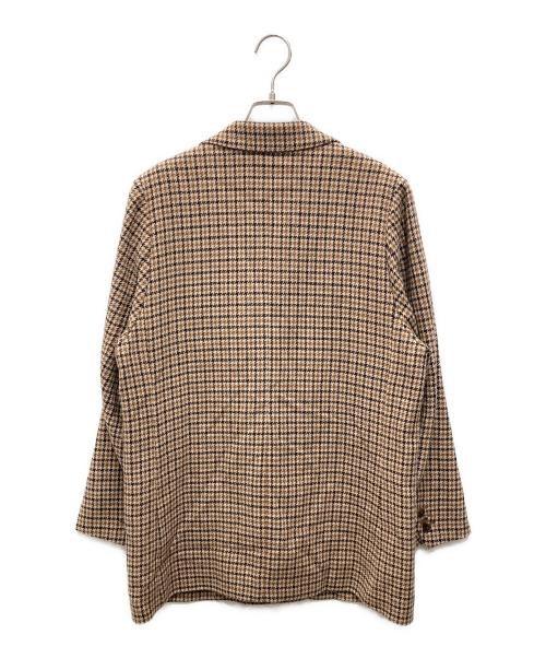 Couture d'adam（クチュールドアダム）Couture d'adam (クチュールドアダム) ダブルテーラードジャケット ブラウン サイズ:38の古着・服飾アイテム