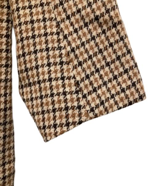 Couture d'adam（クチュールドアダム）Couture d'adam (クチュールドアダム) ダブルテーラードジャケット ブラウン サイズ:38の古着・服飾アイテム