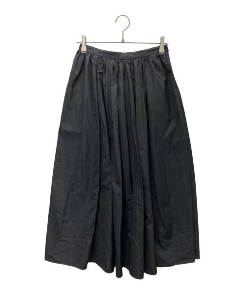 FLORENT（フローレント）FLORENT (フローレント) タフタロングスカート ブラック サイズ:SIZE 34の古着・服飾アイテム