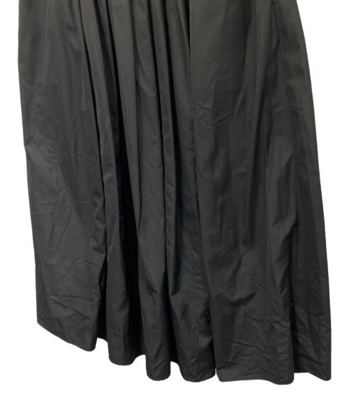 FLORENT（フローレント）FLORENT (フローレント) タフタロングスカート ブラック サイズ:SIZE 34の古着・服飾アイテム
