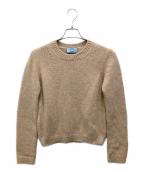 PRADAプラダ）の古着「アルパカニット」｜ベージュ