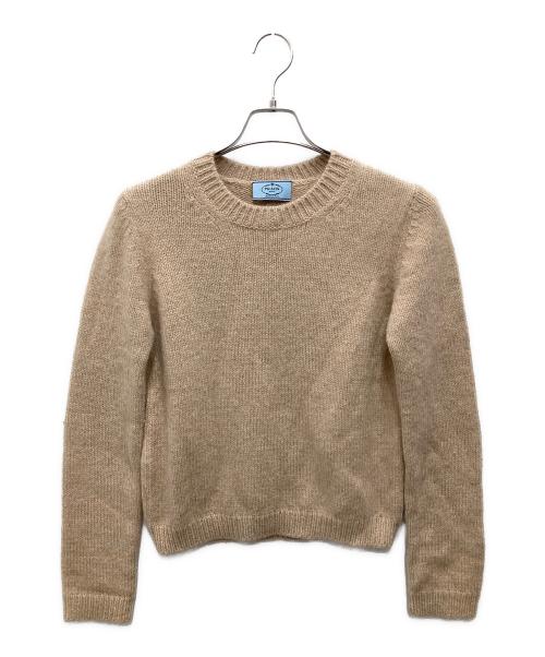 PRADA（プラダ）PRADA (プラダ) アルパカニット ベージュ サイズ:42の古着・服飾アイテム