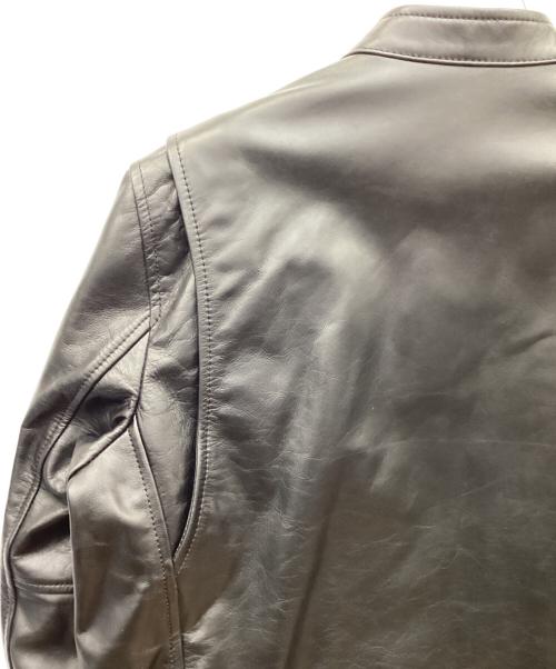 COACH（コーチ）COACH (コーチ) レザージャケット ブラック サイズ:Mの古着・服飾アイテム