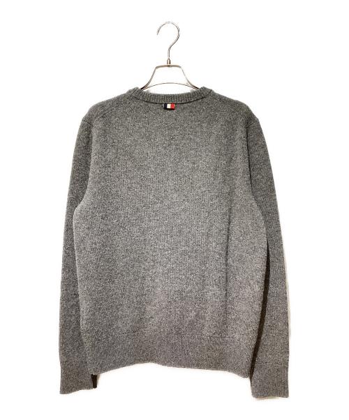 MONCLER（モンクレール）MONCLER (モンクレール) MAGLIONE TRICOT グレー サイズ:Mの古着・服飾アイテム