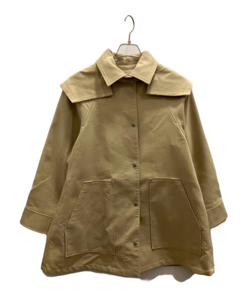 IENA（イエナ）IENA (イエナ) トリプルクロスフードコート ベージュ サイズ:36の古着・服飾アイテム