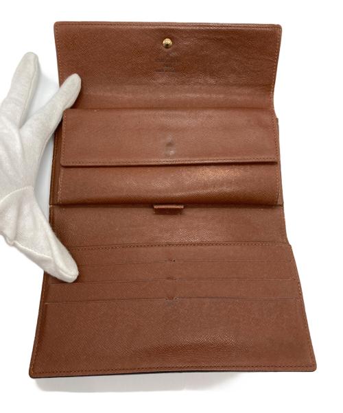 LOUIS VUITTON（ルイ ヴィトン）LOUIS VUITTON (ルイ ヴィトン) 長財布 ブラウンの古着・服飾アイテム
