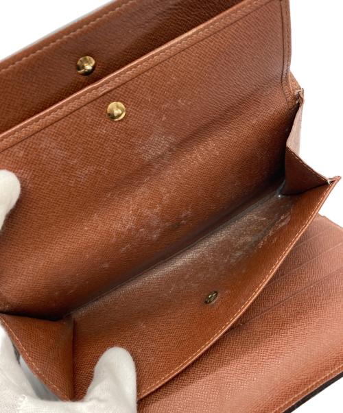 LOUIS VUITTON（ルイ ヴィトン）LOUIS VUITTON (ルイ ヴィトン) 長財布 ブラウンの古着・服飾アイテム