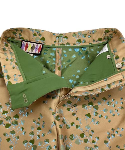 GUCCI（グッチ）GUCCI (グッチ) ハイウエストショートパンツ ベージュ サイズ:38の古着・服飾アイテム