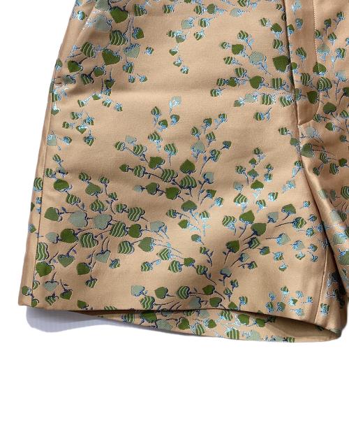 GUCCI（グッチ）GUCCI (グッチ) ハイウエストショートパンツ ベージュ サイズ:38の古着・服飾アイテム