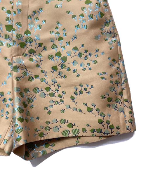 GUCCI（グッチ）GUCCI (グッチ) ハイウエストショートパンツ ベージュ サイズ:38の古着・服飾アイテム