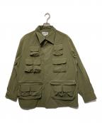 TENBOXテンボックス）の古着「Fishing Shirt」｜カーキ