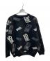 TENBOX (テンボックス) OG Logo Jacquard Sweater ブラック サイズ:M 未使用品：3000円