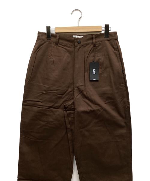 TENBOX（テンボックス）TENBOX (テンボックス) Work Pants ブラウン サイズ:Lの古着・服飾アイテム