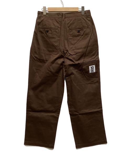 TENBOX（テンボックス）TENBOX (テンボックス) Work Pants ブラウン サイズ:Lの古着・服飾アイテム