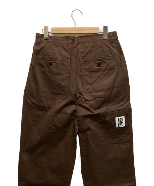 TENBOX（テンボックス）TENBOX (テンボックス) Work Pants ブラウン サイズ:Lの古着・服飾アイテム