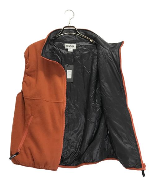 TENBOX（テンボックス）TENBOX (テンボックス) Fleece/Nylon Reversible Vest ブラック サイズ:M 未使用品の古着・服飾アイテム