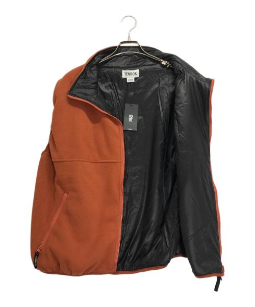 TENBOX（テンボックス）TENBOX (テンボックス) Fleece/Nylon Reversible Vest ブラック サイズ:L 未使用品の古着・服飾アイテム