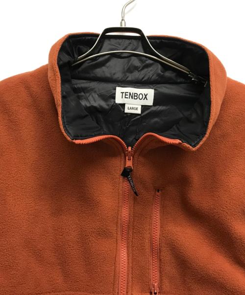 TENBOX（テンボックス）TENBOX (テンボックス) Fleece/Nylon Reversible Vest ブラック サイズ:L 未使用品の古着・服飾アイテム