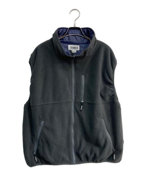 TENBOX（テンボックス）TENBOX (テンボックス) Fleece/Nylon Reversible Vest　TBX-017VT-24 ネイビー×グレー サイズ:M 未使用品の古着・服飾アイテム