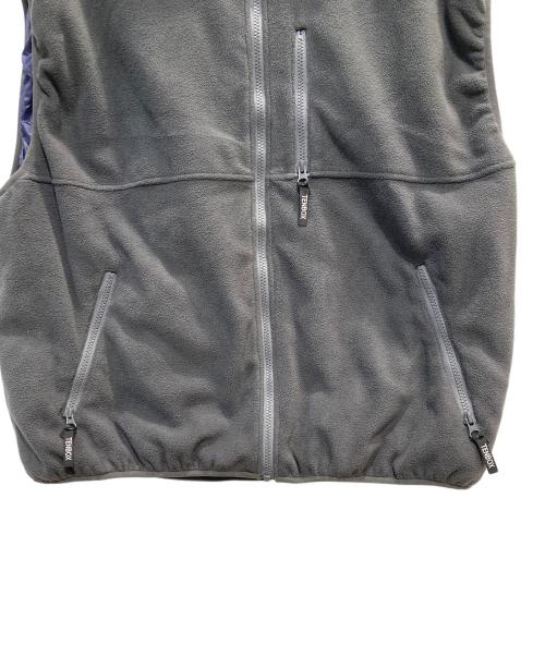 TENBOX（テンボックス）TENBOX (テンボックス) Fleece/Nylon Reversible Vest ネイビー サイズ:Ｌ 未使用品の古着・服飾アイテム