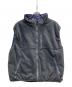 TENBOX（テンボックス）の古着「Fleece/Nylon Reversible Vest」｜ネイビー