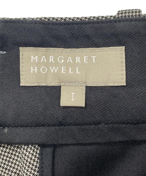 MARGARET HOWELL（マーガレットハウエル）MARGARET HOWELL (マーガレットハウエル) FINE WOOL POPLIN キュロット ラップスカート グレー サイズ:１の古着・服飾アイテム