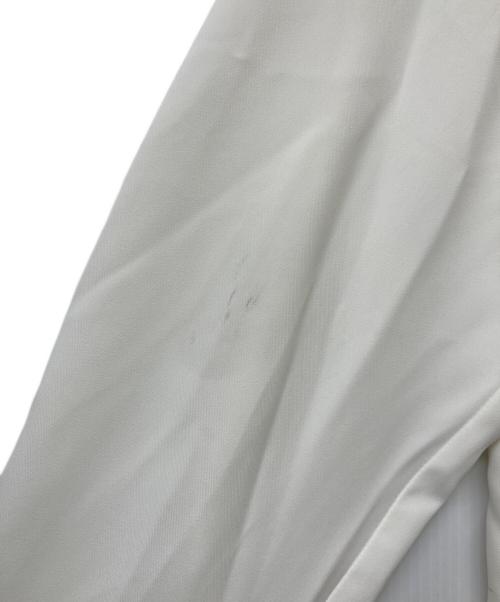 Jih Nunc（ジーヌンク）Jih Nunc (ジーヌンク) バンドカラー比翼プルオーバーシャツ ホワイト サイズ:sizeSの古着・服飾アイテム