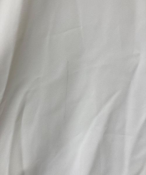 Jih Nunc（ジーヌンク）Jih Nunc (ジーヌンク) バンドカラー比翼プルオーバーシャツ ホワイト サイズ:sizeSの古着・服飾アイテム