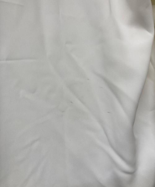 Jih Nunc（ジーヌンク）Jih Nunc (ジーヌンク) バンドカラー比翼プルオーバーシャツ ホワイト サイズ:sizeSの古着・服飾アイテム
