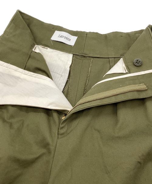 Tangent（タンジェント）Tangent (タンジェント) ハーフパンツ オリーブ サイズ:36の古着・服飾アイテム