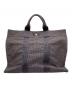 HERMES (エルメス) トートバッグ　エールラインMM グレー：22000円