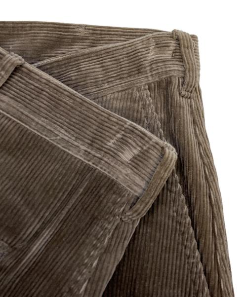 COMME des GARCONS HOMME PLUS（コムデギャルソンオムプリュス）COMME des GARCONS HOMME PLUS (コムデギャルソンオムプリュス) コーデュロイサルエルパンツ ブラウン サイズ:Sの古着・服飾アイテム