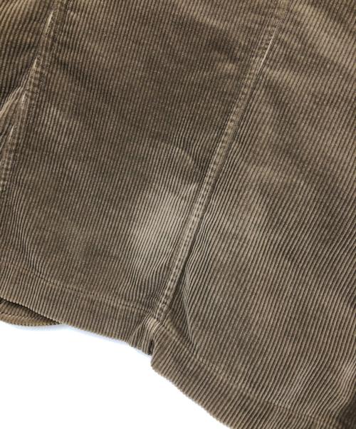 COMME des GARCONS HOMME PLUS（コムデギャルソンオムプリュス）COMME des GARCONS HOMME PLUS (コムデギャルソンオムプリュス) コーデュロイジャケット ブラウン サイズ:Sの古着・服飾アイテム