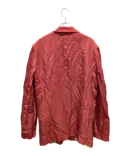 COMME des GARCONS HOMME PLUS（コムデギャルソンオムプリュス）COMME des GARCONS HOMME PLUS (コムデギャルソンオムプリュス) 1999SS Secret Treasure セットアップ  レッド サイズ:Sの古着・服飾アイテム