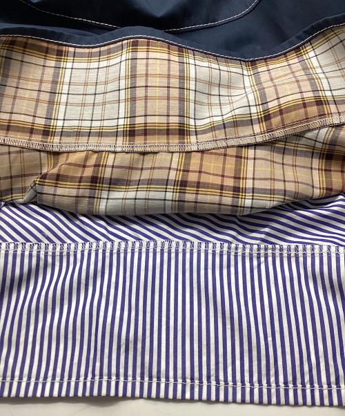 tricot COMME des GARCONS（トリココムデギャルソン）tricot COMME des GARCONS (トリココムデギャルソン) 再構築スカート ネイビー サイズ:Mの古着・服飾アイテム