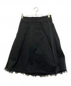 tricot COMME des GARCONSトリココムデギャルソン）の古着「台形スカート」｜ブラック