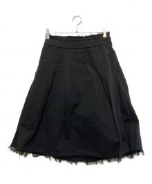 tricot COMME des GARCONS（トリココムデギャルソン）の古着「台形スカート」｜ブラック