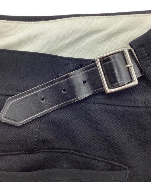 BLACK COMME des GARCONS（ブラックコムデギャルソン）BLACK COMME des GARCONS (ブラックコムデギャルソン) スカートドッキングパンツ ブラック サイズ:Sの古着・服飾アイテム