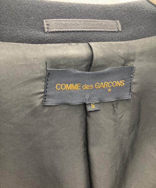 COMME des GARCONS（コムデギャルソン）COMME des GARCONS (コムデギャルソン) スパンコールレーステーラードジャケット ブラック サイズ:Sの古着・服飾アイテム