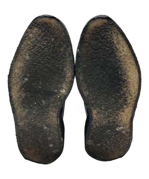 COMME des GARCONS HOMME PLUS（コムデギャルソンオムプリュス）COMME des GARCONS HOMME PLUS (コムデギャルソンオムプリュス) GEORGE COX (ジョージコックス) ZIP SLIP-ON CREEPER ブラック サイズ:6の古着・服飾アイテム