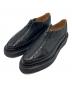 COMME des GARCONS HOMME PLUS（コムデギャルソンオムプリュス）の古着「ZIP SLIP-ON CREEPER」｜ブラック