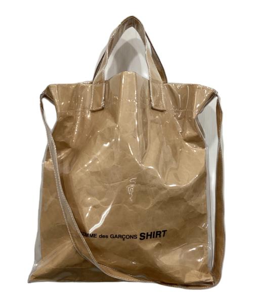COMME des GARCONS SHIRT（コムデギャルソンシャツ）COMME des GARCONS SHIRT (コムデギャルソンシャツ) ペーパーショッパー ベージュの古着・服飾アイテム