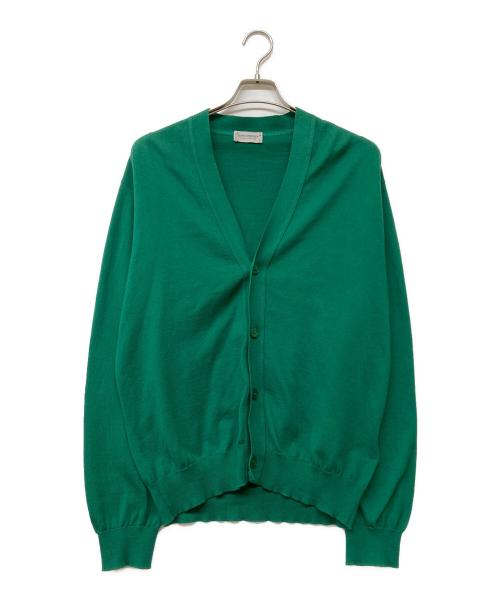 JOHN SMEDLEY（ジョンスメドレー）JOHN SMEDLEY (ジョンスメドレー) コットンカーディガン グリーン サイズ:Mの古着・服飾アイテム