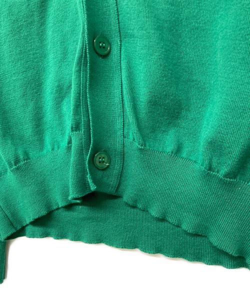 JOHN SMEDLEY（ジョンスメドレー）JOHN SMEDLEY (ジョンスメドレー) コットンカーディガン グリーン サイズ:Mの古着・服飾アイテム