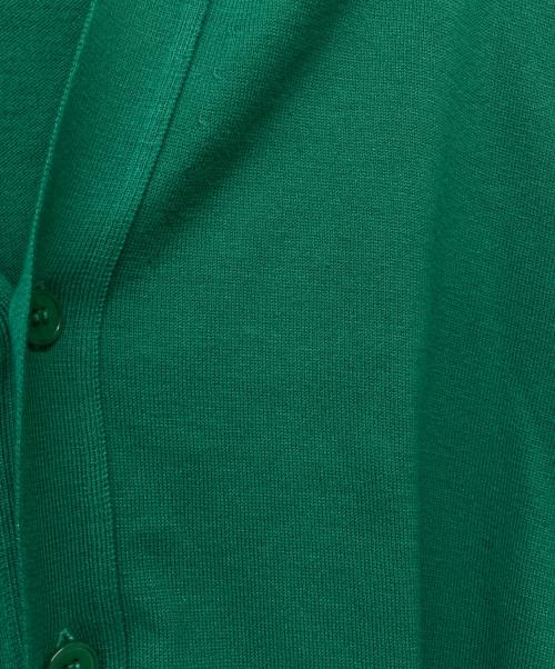 JOHN SMEDLEY（ジョンスメドレー）JOHN SMEDLEY (ジョンスメドレー) コットンカーディガン グリーン サイズ:Mの古着・服飾アイテム