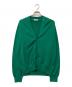 JOHN SMEDLEY（ジョンスメドレー）の古着「コットンカーディガン」｜グリーン